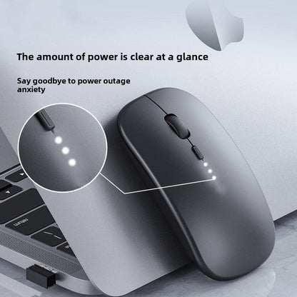 Bluetooth Wireless Mouse Portable Mute Silent Rechargeable Laptop Office Computer Tablet Game Universal