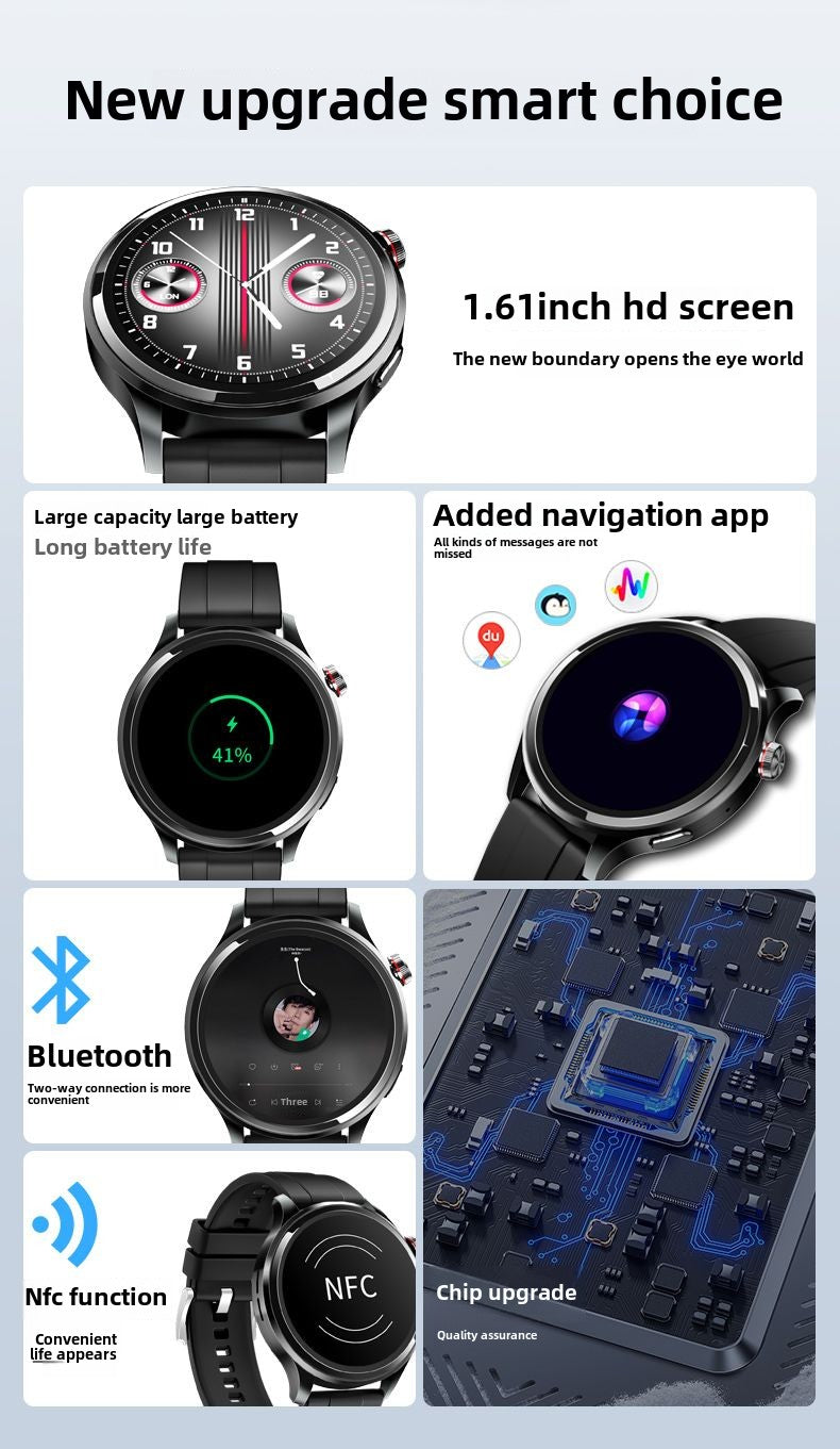 Mi Xiong New GT9pro Smart Bluetooth Watch Multi-Function Sports Waterproof Black Technology Bracelet