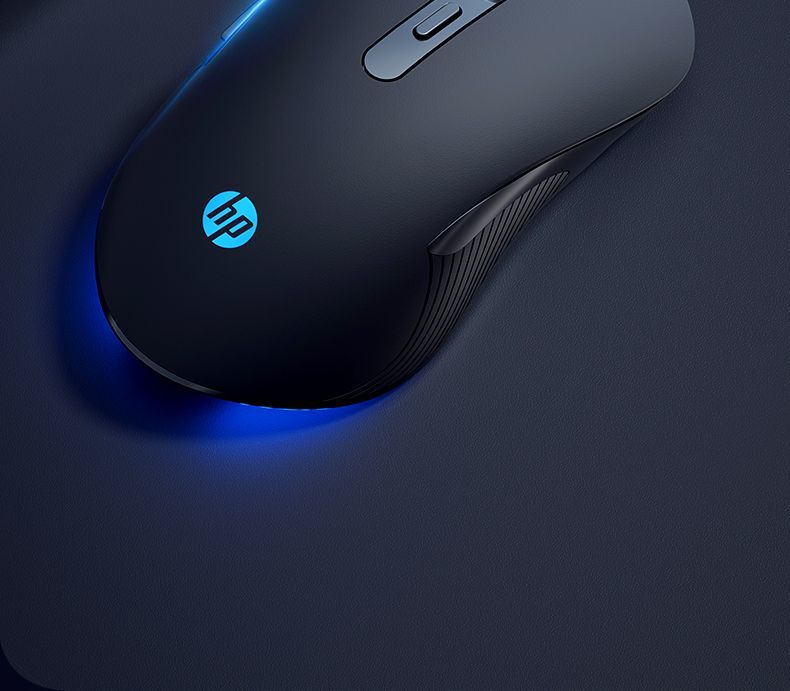 HP HP Official Flagship Mute Wired Mouse E-Sports Games Notebook Desktop Mechanical Office Computer Dedicated