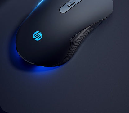 HP HP Official Flagship Mute Wired Mouse E-Sports Games Notebook Desktop Mechanical Office Computer Dedicated