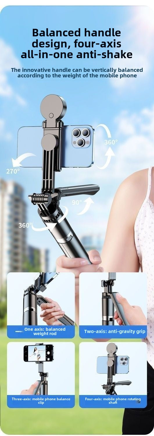 1.8M Selfie Stick Tripod Bluetooth Mobile Live Streaming TikTok360Universal Hand-Held Floor Bracket