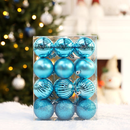 Christmas Ball 24 One Pack Suit Plating Ball Christmas Tree Decorations Pendant Holiday Atmosphere Christmas Ball