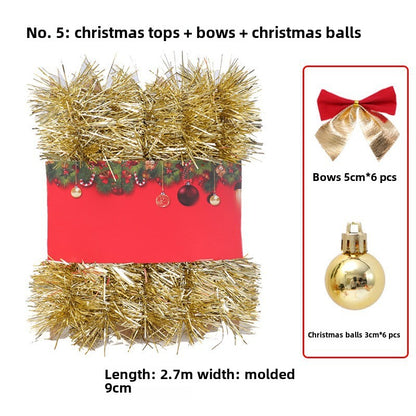 Christmas Decoration Wool Tops Activity Scene Decoration Decoration Supplies Christmas Wool Tops