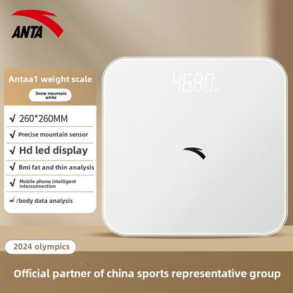 Anta Smart Body Fat Scale Multi-Functional Adult Body Weightometer Girls' Home Accurate Health Weight Loss Electronic Fat Measurement