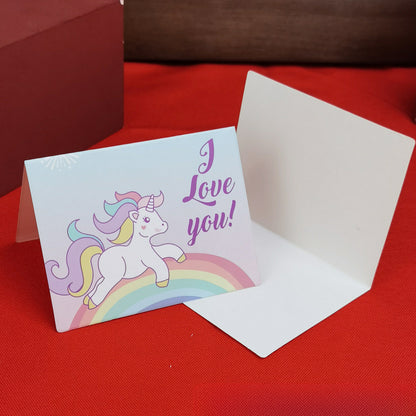 In Stock Exquisite European Color Printing Birthday Card Cute Refreshing Thank-You Card Flower Shop Hand Gift Small Greeting Card