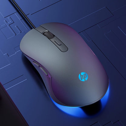 HP HP Official Flagship Mute Wired Mouse E-Sports Games Notebook Desktop Mechanical Office Computer Dedicated