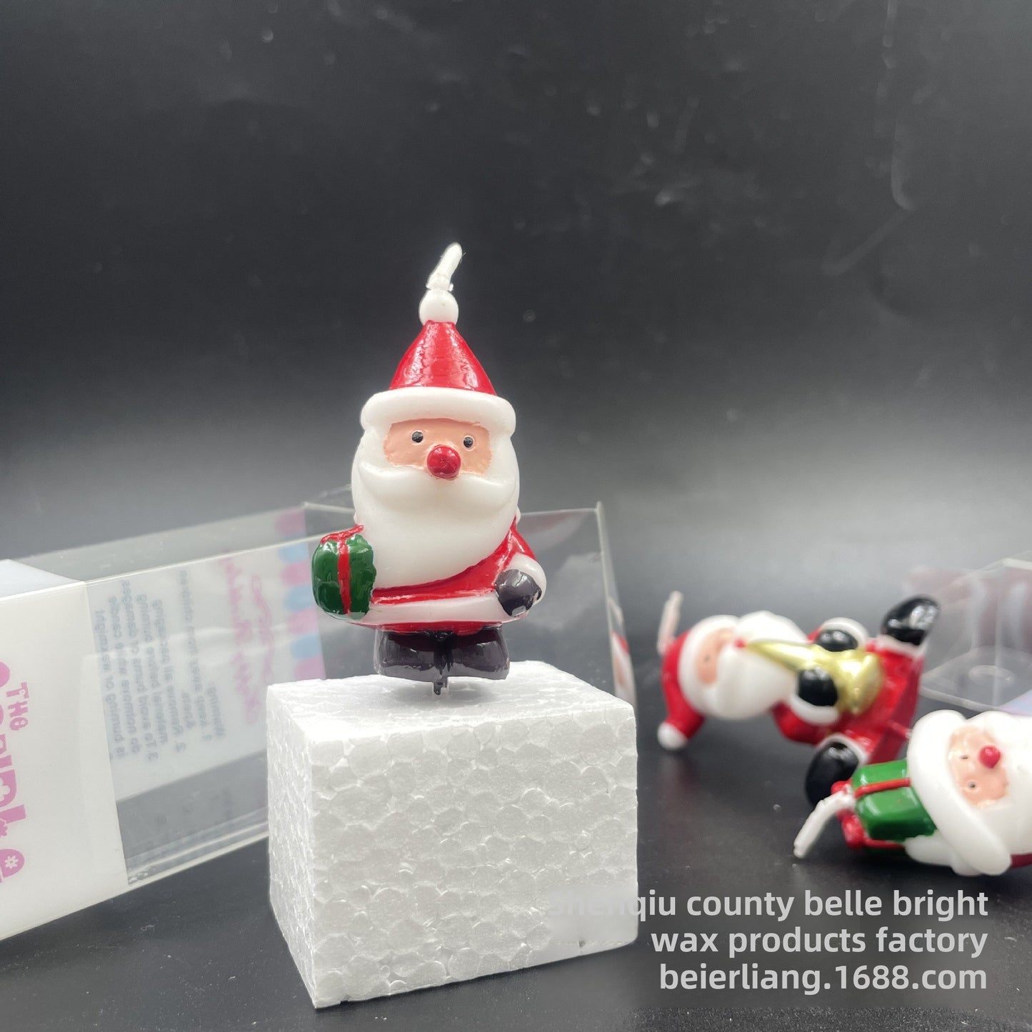 Handmade Christmas Decoration Santa Claus Candle Creative Atmosphere Christmas Birthday Candle