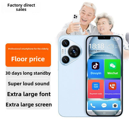 2024Authentic x70Pro New Large Memory Large Screen Android Full Netcom Dual Card Cheap Elderly Mobile Phone Spare