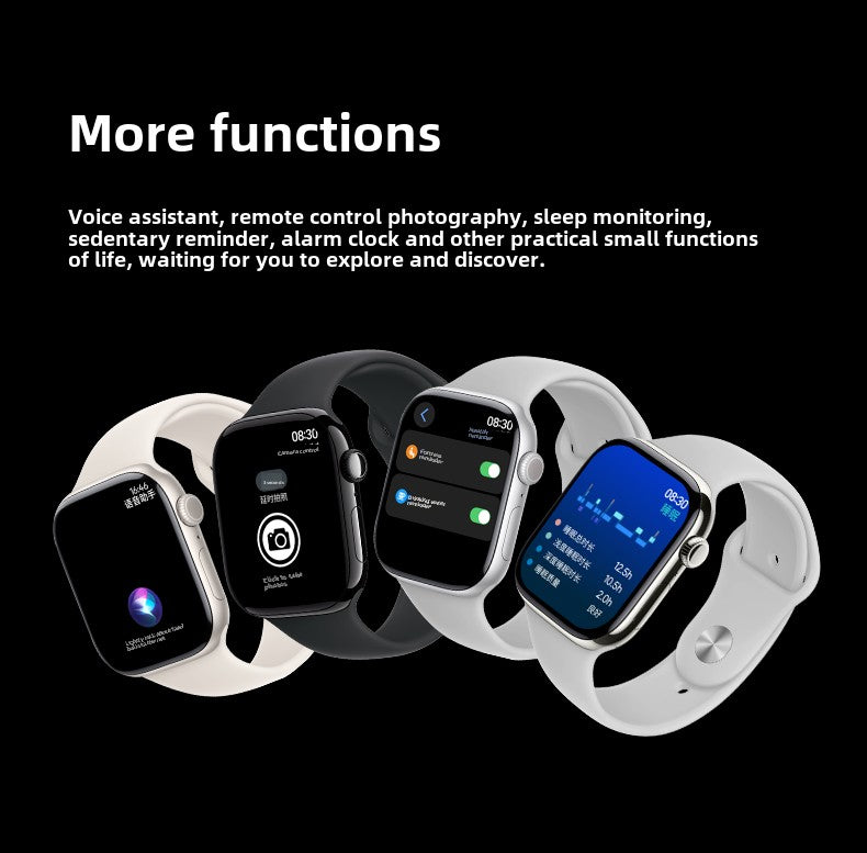 Huaqiang North2025First Release Watch Top in Pair Payment New S10Applicable to Apple Running Heart Rate Multi-Detection