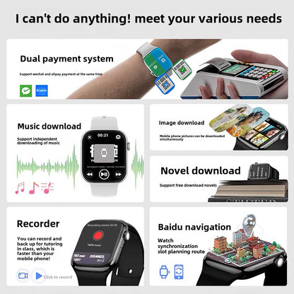 Huaqiang North2025First Release Watch Top in Pair Payment New S10Applicable to Apple Running Heart Rate Multi-Detection