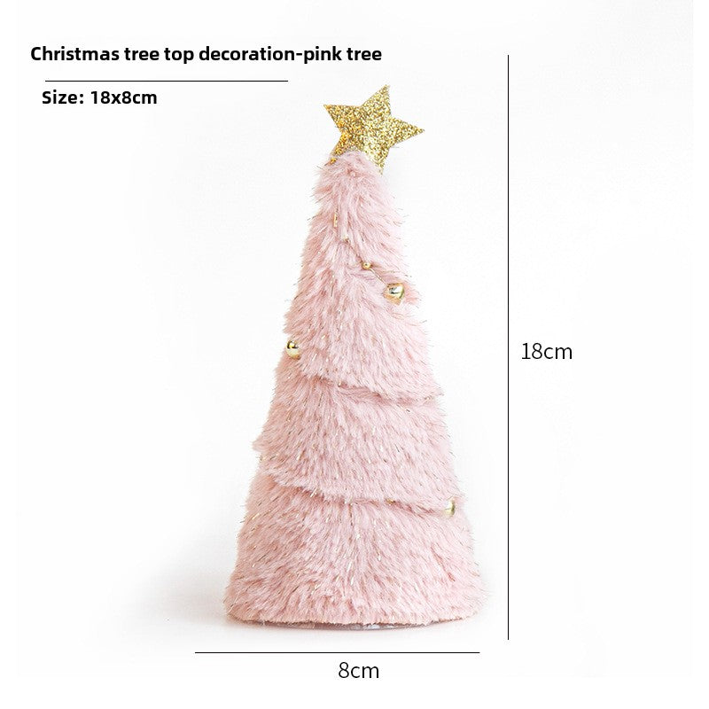 Christmas Christmas Decoration Christmas Tree Decoration Christmas Tree Top Decorative Accessories Pendant Santa Claus Angel