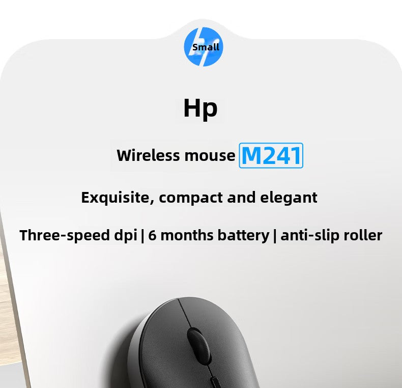 HP HP Wireless Mouse Mute Office Laptop Desktop Computer IPAD Tablet Game Mouse Portable and Universal