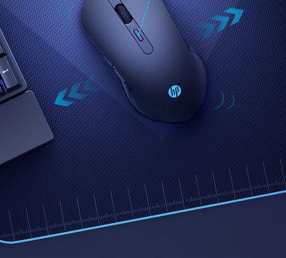 HP HP Official Flagship Mute Wired Mouse E-Sports Games Notebook Desktop Mechanical Office Computer Dedicated