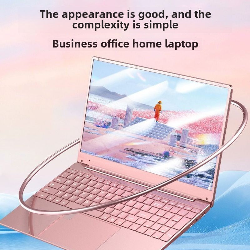 2024Brand New ips HD Laptop Intel15.6Inch Thin and Portable Business Office Design