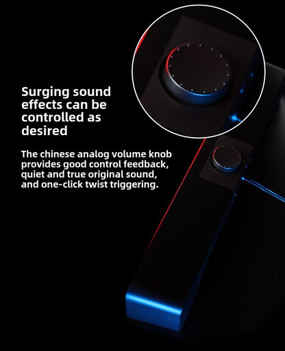 Rainbow SD201Wired Computer Speaker E-Sports Games Speaker Notebook Hear Sounds to Discern Location Extra Bass