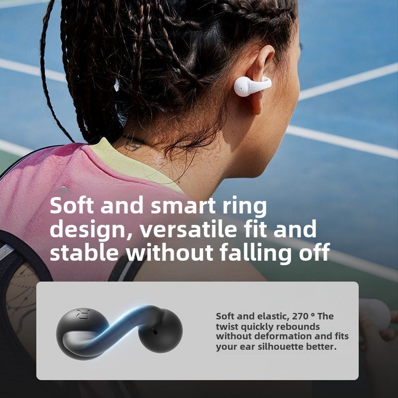 SANAG Sena Bluetooth Headset for Bone Conduction Does Not Enter Clip-on Really Painless Gas Sensor Long Endurance Comfortable Exercise