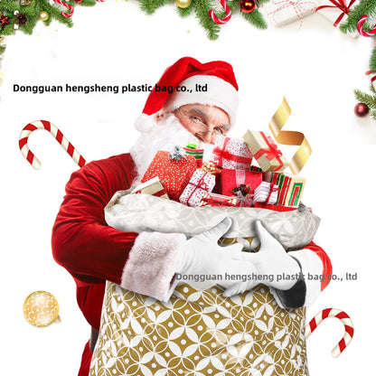 Christmas Gift Bag Plastic Gift Bag Holiday Party Gift Packaging Bag Christmas Decorations