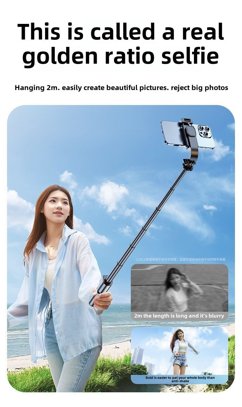 Ultra Mini Selfie Stick Tripod Portable Photography Artifact360°Rotating Handheld Live Travel Mobile Phone Holder