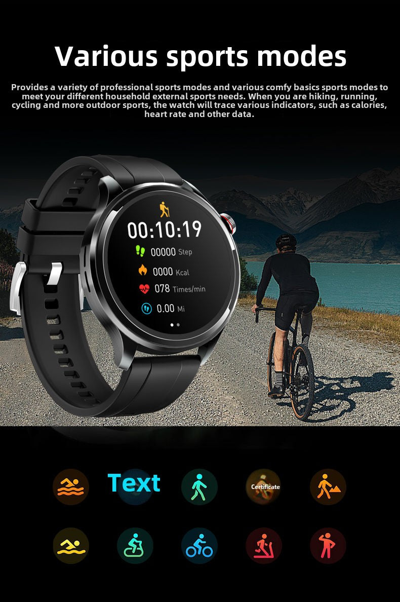 Mi Xiong New GT9pro Smart Bluetooth Watch Multi-Function Sports Waterproof Black Technology Bracelet