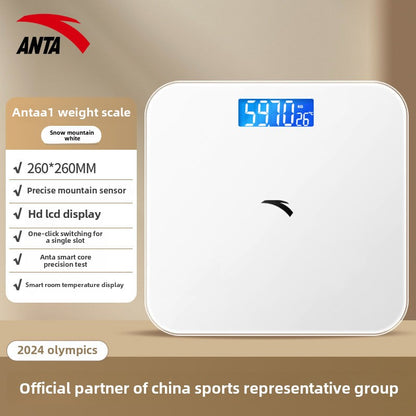 Anta Smart Body Fat Scale Multi-Functional Adult Body Weightometer Girls' Home Accurate Health Weight Loss Electronic Fat Measurement