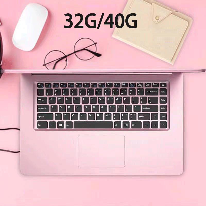 2025New Intel35Pink Good-looking Lightweight Computer Online Business Office Learning Design Book