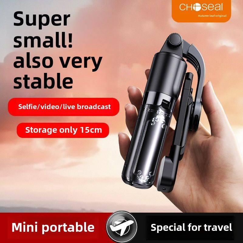 Ultra Mini Selfie Stick Tripod Portable Photography Artifact360°Rotating Handheld Live Travel Mobile Phone Holder