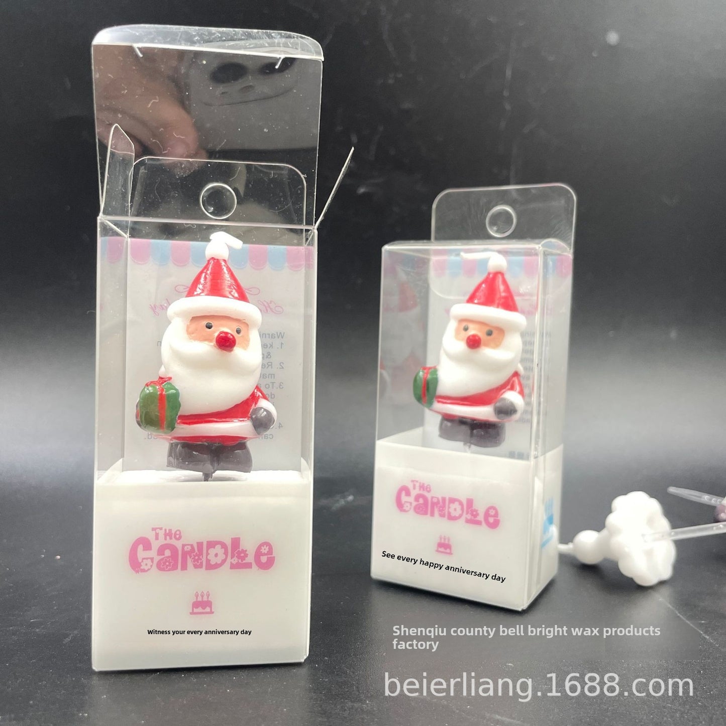 Handmade Christmas Decoration Santa Claus Candle Creative Atmosphere Christmas Birthday Candle