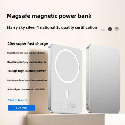 2024Style MagSafe Wireless Magnetic Power Bank Applicable iPhone16/15/14/13