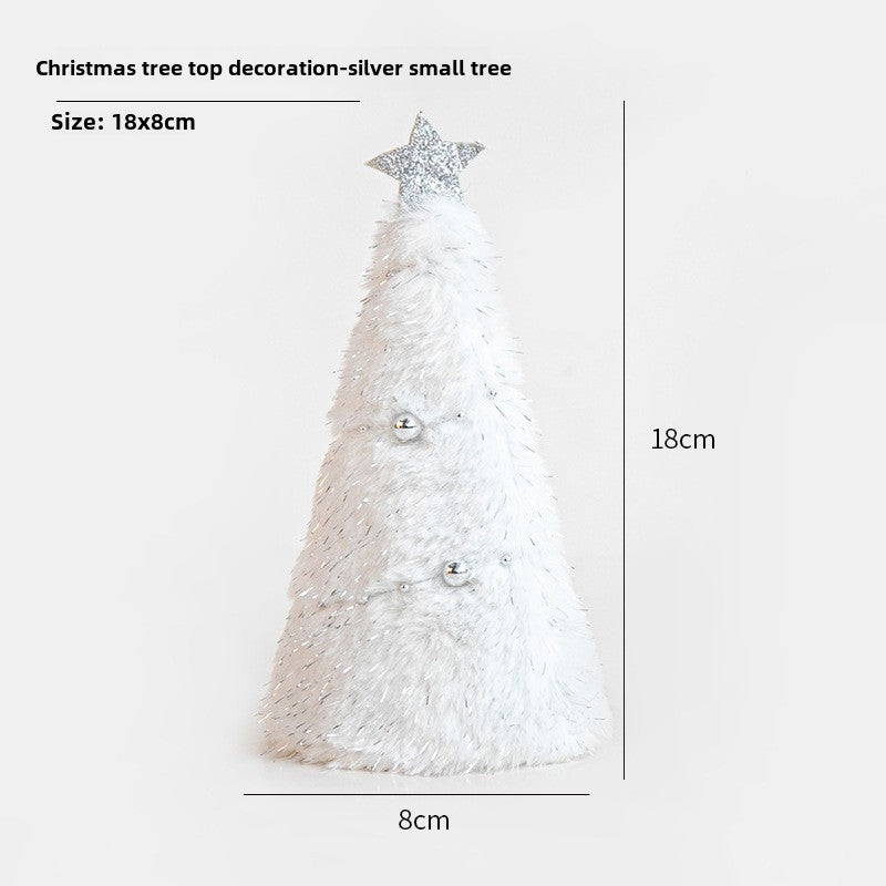 Christmas Christmas Decoration Christmas Tree Decoration Christmas Tree Top Decorative Accessories Pendant Santa Claus Angel