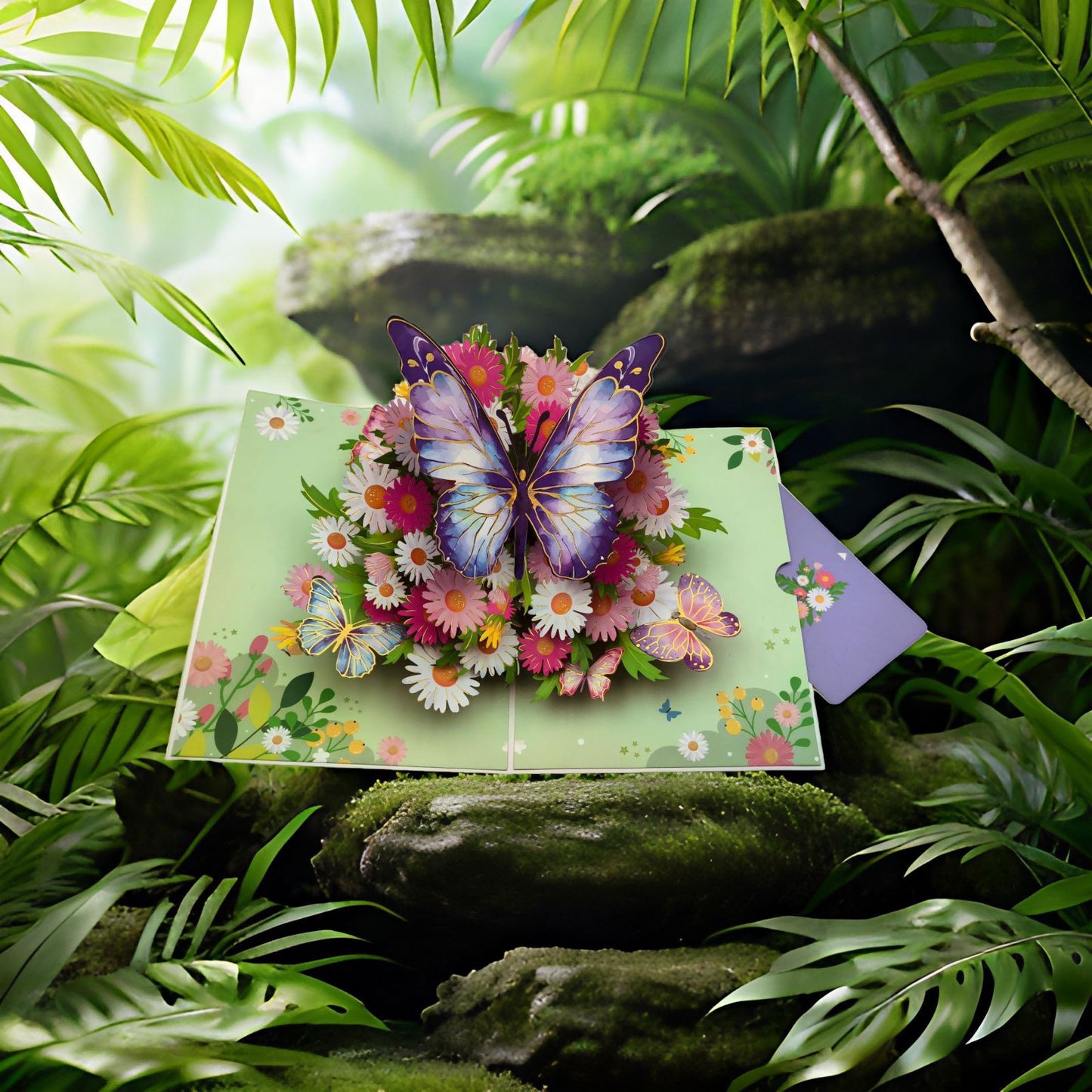 Holiday Teacher's Day Stereoscopic Greeting Cards 3D Greeting Cards Hot Selling Birthday Cards Flowers Greeting Cards