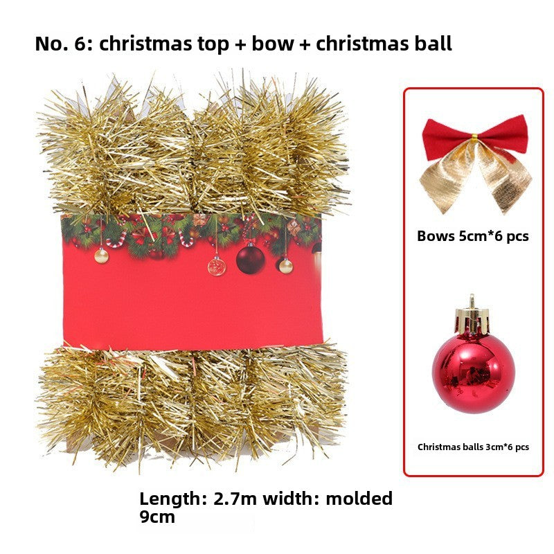 Christmas Decoration Wool Tops Activity Scene Decoration Decoration Supplies Christmas Wool Tops