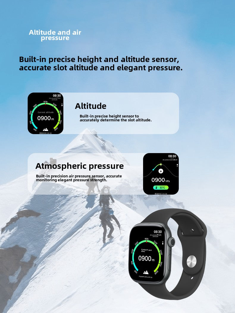 Huaqiang North2025First Release Watch Top in Pair Payment New S10Applicable to Apple Running Heart Rate Multi-Detection