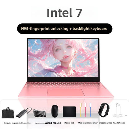 2024Brand New ips HD Laptop Intel15.6Inch Thin and Portable Business Office Design