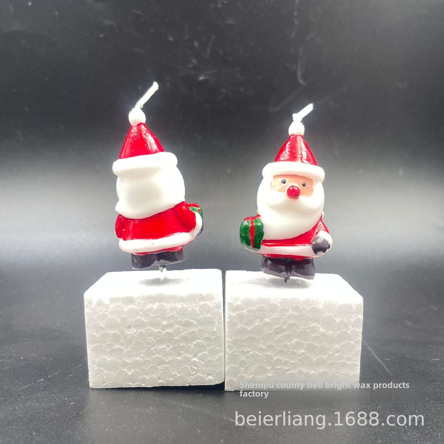 Handmade Christmas Decoration Santa Claus Candle Creative Atmosphere Christmas Birthday Candle