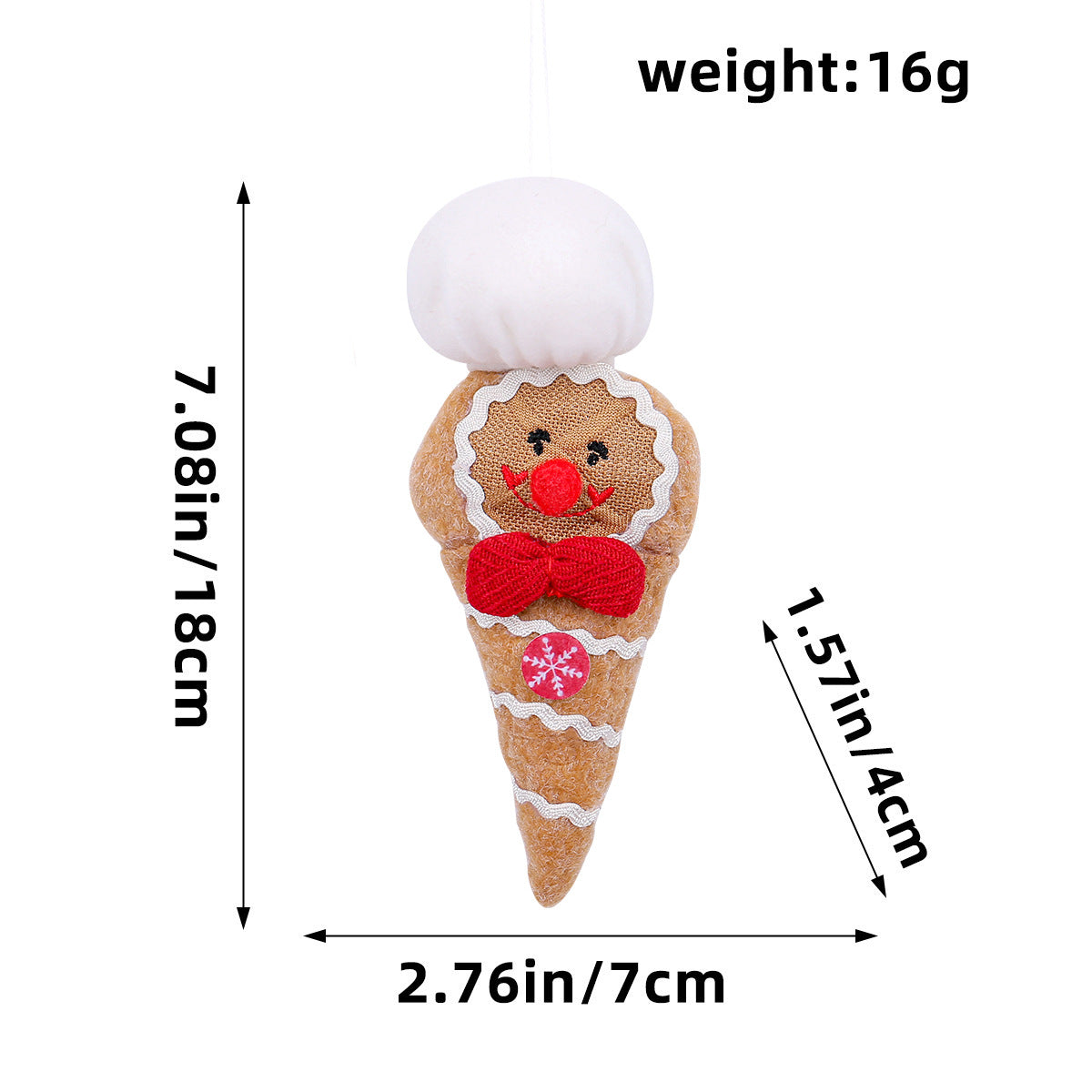 Christmas Gingerbread Man Doll Series Fabric Long Legs Window Decoration Christmas Christmas Tree Decoration Christmas Stockings Hanging Ornaments