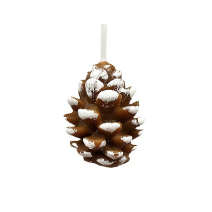 New Creative Christmas Pine Cone Shape Christmas Candle Christmas Party Cake Decoration Birthday Candle