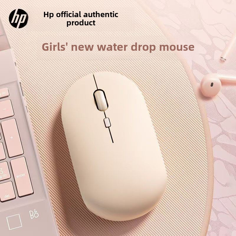 HP HP Wireless Mouse Mute Office Laptop Desktop Computer IPAD Tablet Game Mouse Portable and Universal