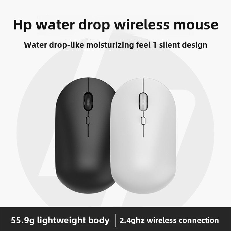 HP HP Wireless Mouse Mute Office Laptop Desktop Computer IPAD Tablet Game Mouse Portable and Universal