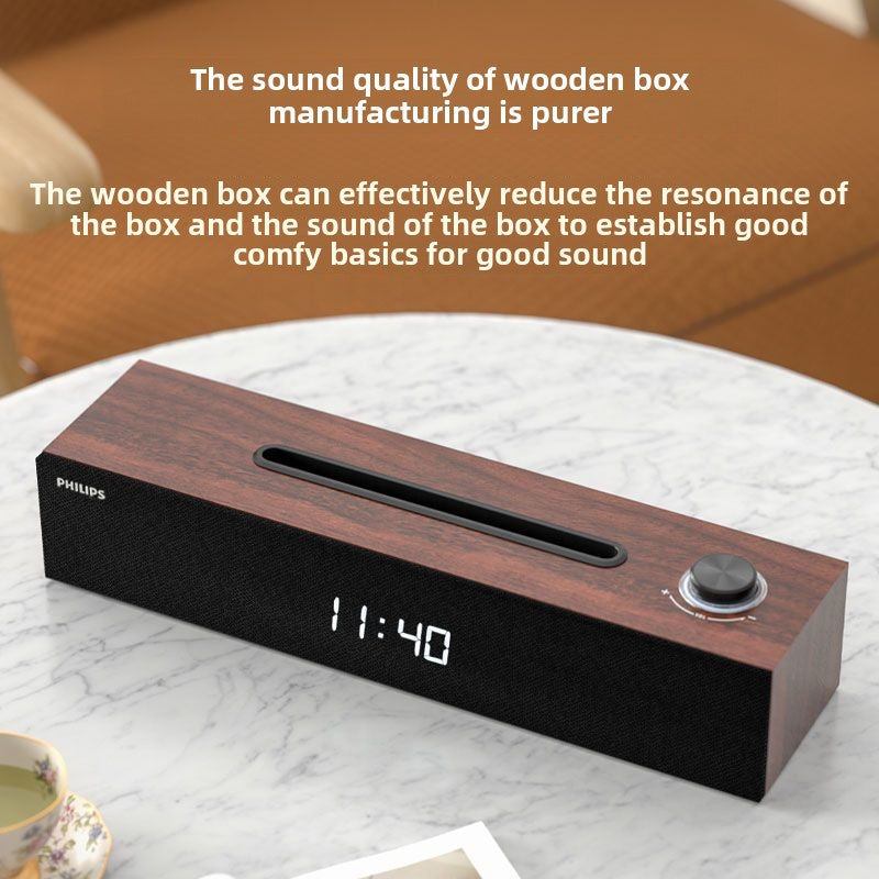 Philips SPA3809Bluetooth Speaker Multi-Function High Sound Quality Computer Audio Desktop Computers and Laptop Mobile Phone Bracket